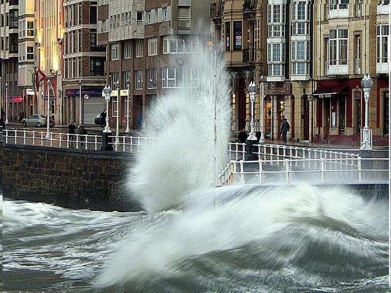 Brisas Del Norte Gijón Buitenkant foto