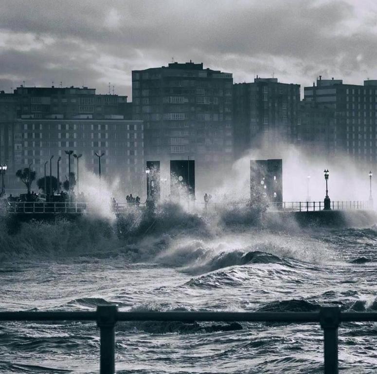 Brisas Del Norte Gijón Buitenkant foto